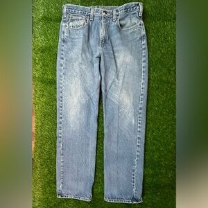 Carhartt Men’s Jeans 36x34 Relaxed Fit B17 DST Blue Denim